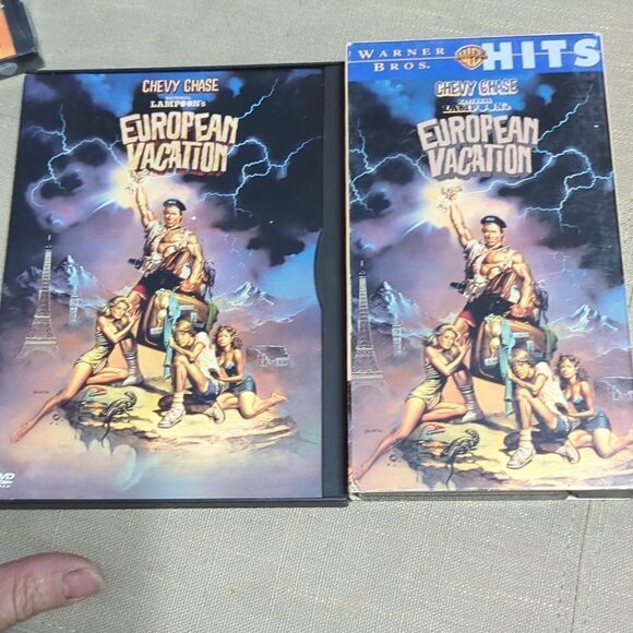 National Lampoons Vacation Trilogy Box Set VHS & DVD Chevy Chase, C-Vaca 2 - Picture 3 of 11